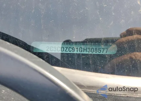 2016 Dodge Challenger Srt Hellcat z USA, uszkodzony, nr VIN 2C3CDZC91GH308577